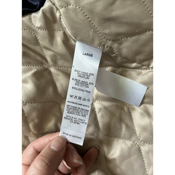 Jacques Vert Purple Plum Long Overcoat Button Up Faux Fur Trim Women’s - Picture 8 of 11